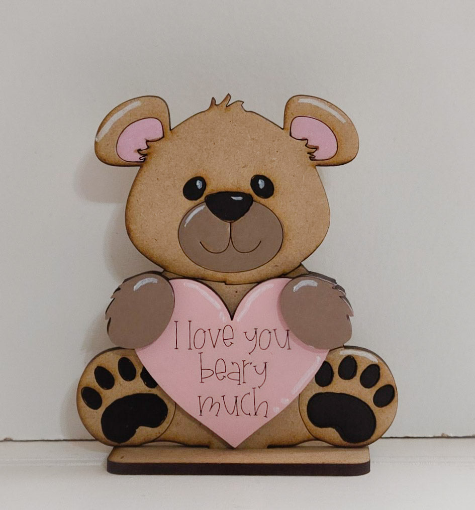 DIY Kit - Valentine Bear Pop out